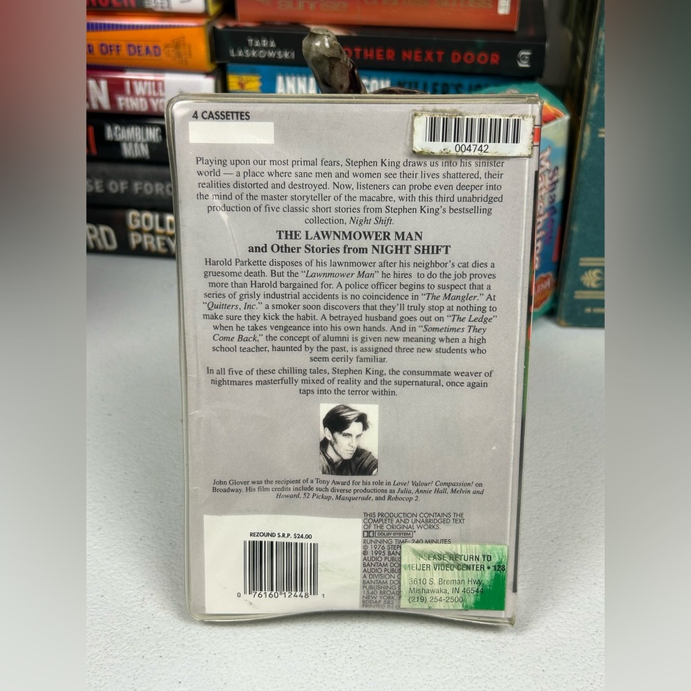 Stephen King The Lawnmower Man And Other Stories From The Night Shift Audiobook - Picture 3 of 6